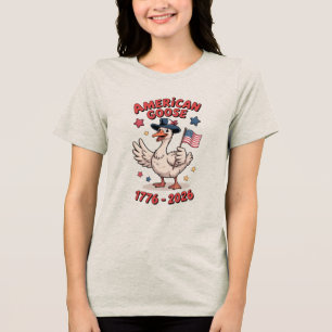Vintage Silly Goose America 250th Anniversary 2026 Tri-Blend Shirt
