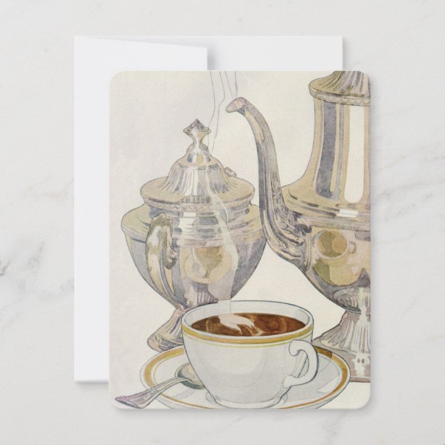 Vintage Silver Coffee Service (Front)