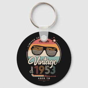 Vintage since 1953 key ring