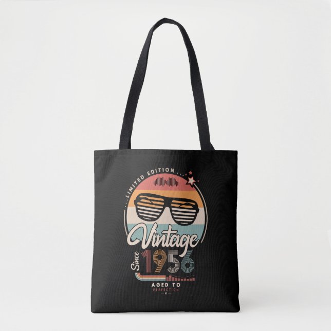 Vintage since 1956 tote bag (Front)