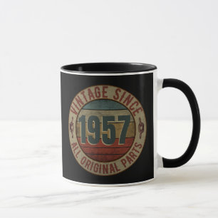 VINTAGE SINCE 1957 ALL ORIGINAL PARTS MUG