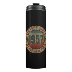 VINTAGE SINCE 1957 ALL ORIGINAL PARTS THERMAL TUMBLER