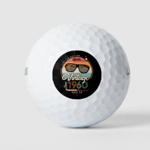 Vintage since 1960 golf balls