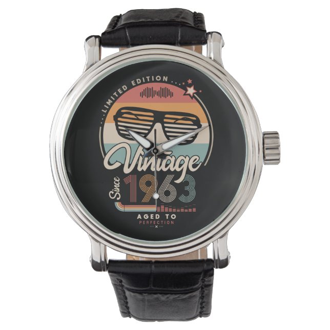 Vintage since 1963 watch (Front)