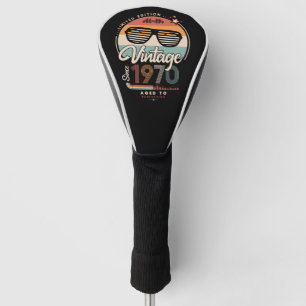 Vintage since 1970 golf head cover