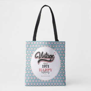 Vintage since - 1971 tote bag
