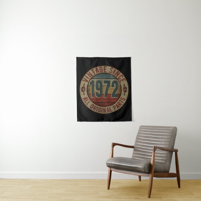 VINTAGE SINCE 1972 ALL ORIGINAL PARTS TAPESTRY (In Situ)