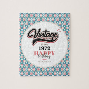Vintage since - 1972 jigsaw puzzle