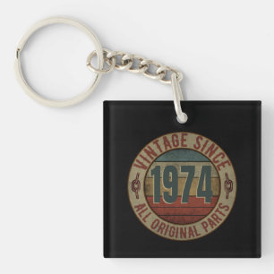 VINTAGE SINCE 1974 ALL ORIGINAL PARTS. KEY RING