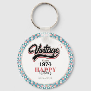 Vintage since - 1974 key ring