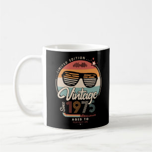 Vintage since 1975 coffee mug
