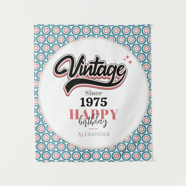 Vintage since - 1975 tapestry (Front)