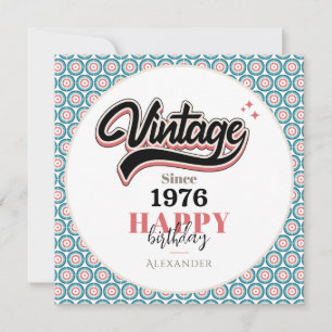 Vintage since - 1976