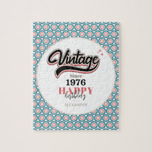 Vintage since - 1976 jigsaw puzzle