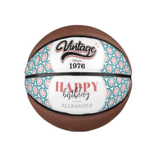Vintage since - 1976 mini basketball