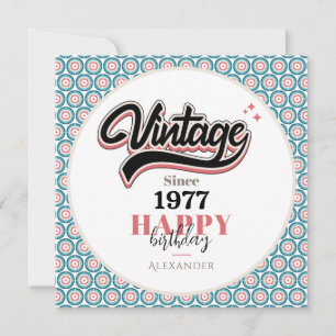 Vintage since - 1977