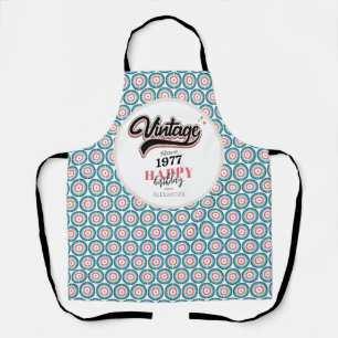 Vintage since - 1977 apron