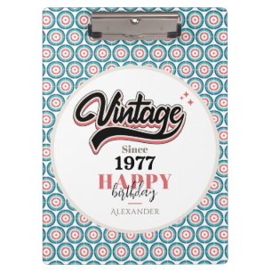 Vintage since - 1977 clipboard