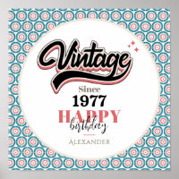 Vintage since - 1977