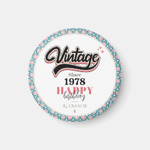 Vintage since - 1978 magnet