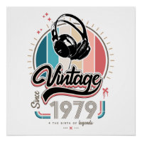 Vintage since 1979 headphones