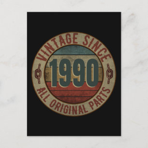 VINTAGE SINCE 1990 ALL ORIGINAL PARTS. POSTCARD