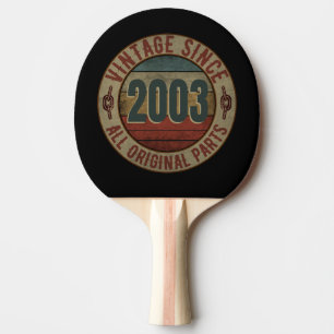 VINTAGE SINCE 2003 ALL ORIGINAL PARTS. PING PONG PADDLE