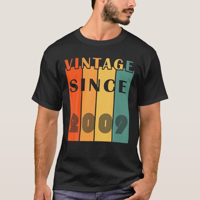 Vintage Since 2009 Essential T-Shirt (Front)