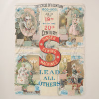 Vintage Singer Sewing Machine Ad