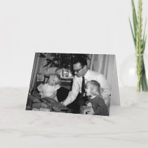 Vintage Sisters Christmas Card