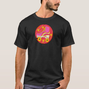 Vintage Skate Figure Skating For Girls And Women T-Shirt