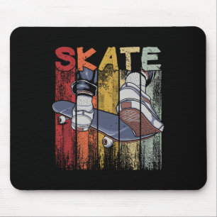 Vintage Skate - Skateboarding Skater Gift Vintage  Mouse Pad