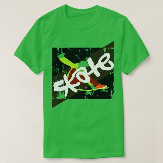 Vintage Skateboard 5 T-Shirt (Design Front)
