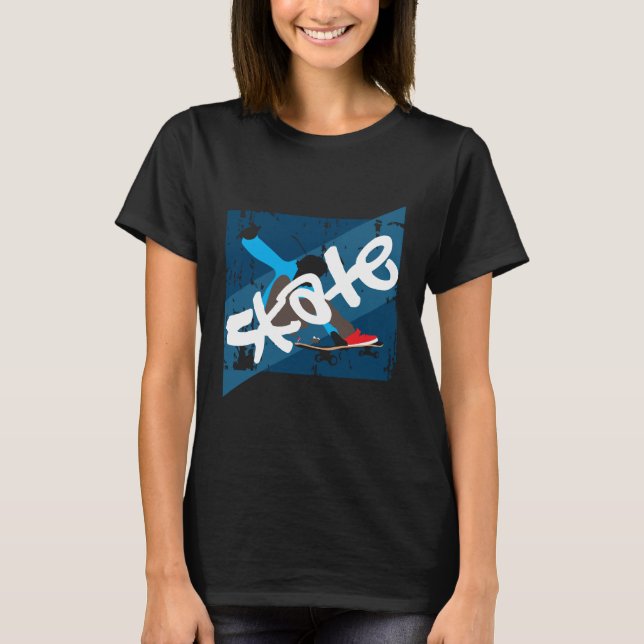 Vintage Skateboard T-Shirt (Front)