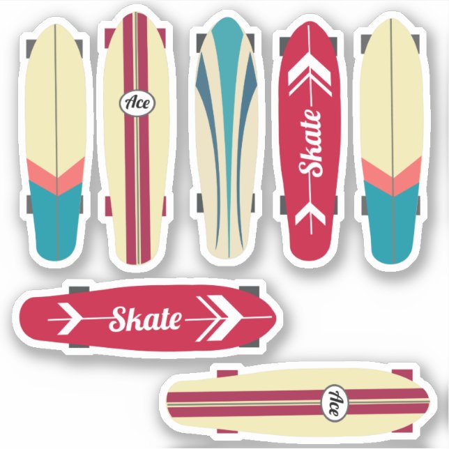 Vintage Skateboards (Front)