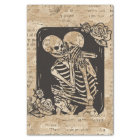 Vintage Skeleton Couple Halloween Wedding