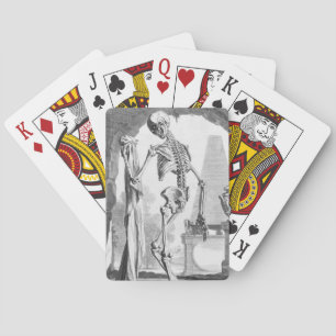 Vintage Skeleton Playing Cards