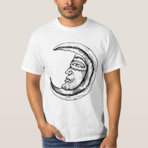 Vintage Sketch Mystic Moon T-Shirt