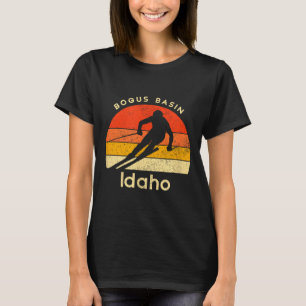 Vintage ski bogus basin idaho mountain T-Shirt
