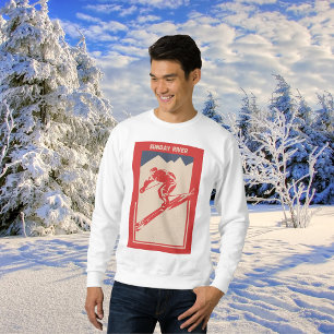 Vintage Ski Maine Resort Sunday River Sweatshirt