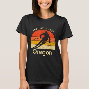 Vintage ski mount hood oregon mountain T-Shirt