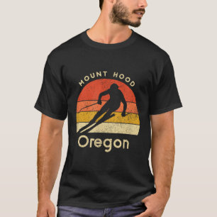 Vintage Ski Mount Hood Oregon Mountain T-Shirt