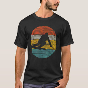 Vintage Ski Winter Sports Racing Downhill Skier Gi T-Shirt
