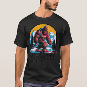 Vintage Skiing Funny Ski for Winter Skiers 1 T-Shirt