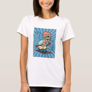 Vintage Skiing   skiing lover   skiing funny   ski T-Shirt