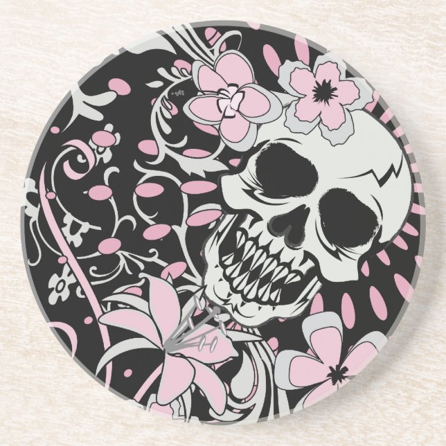Vintage Skull Coaster (Front)