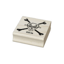  Vintage Skull, Crossbones eyeglasses personalised