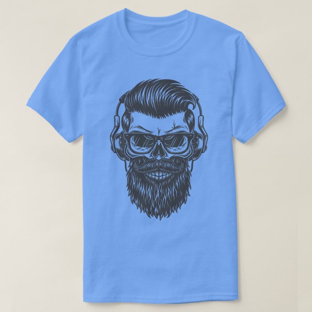 vintage skull head T-Shirt (Design Front)