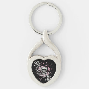 Vintage Skull Key Ring
