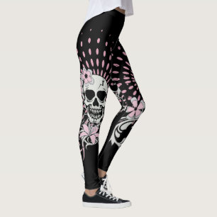 Vintage Skull Leggings